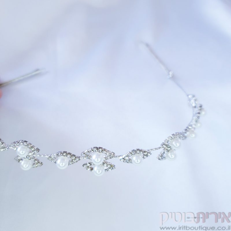 נזר לשיער בצורת עין - פנינים - Image 6