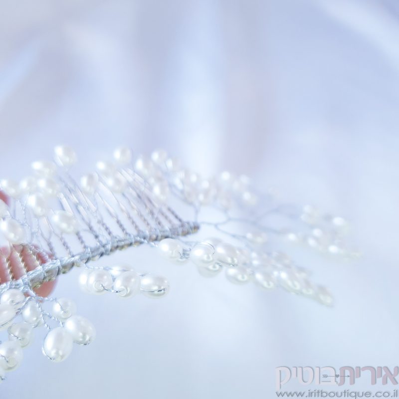 מסרקיה לשיער פנינים רחבה - Image 3
