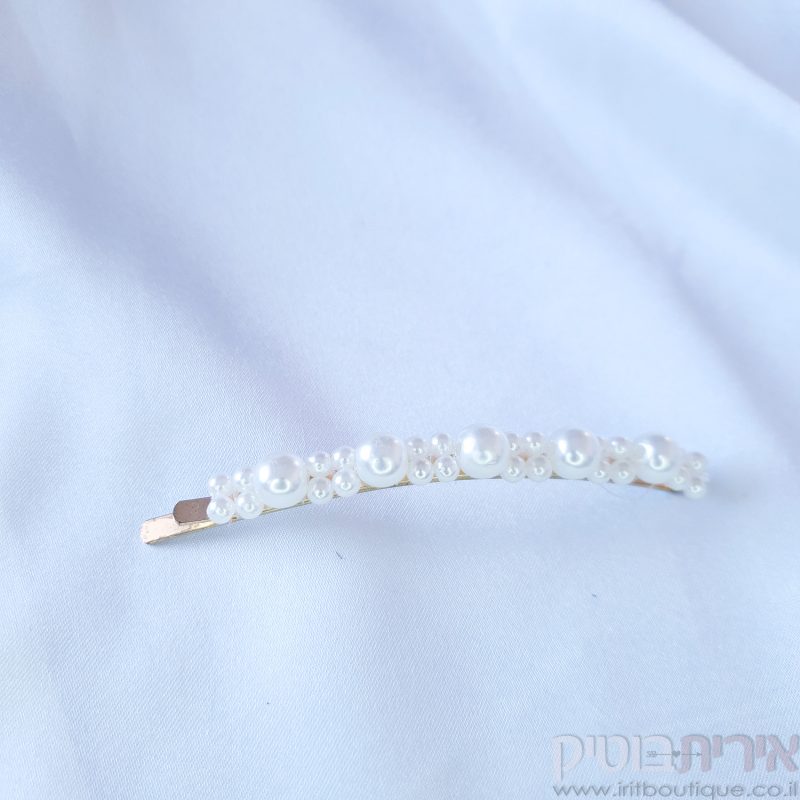 סיכת ראש פנינים עדינה