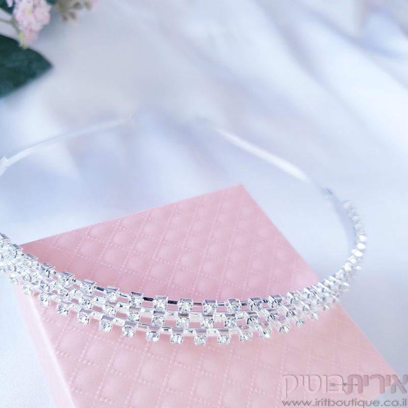 קשת לכלה משובצת טריפל - Image 7