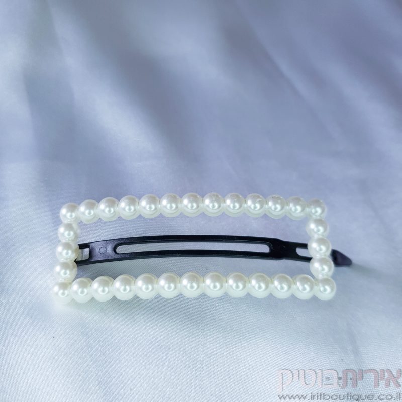 סיכת פנינים מסגרת