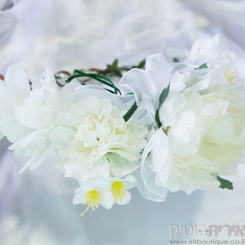 נזר פרחוני גדול - Image 3