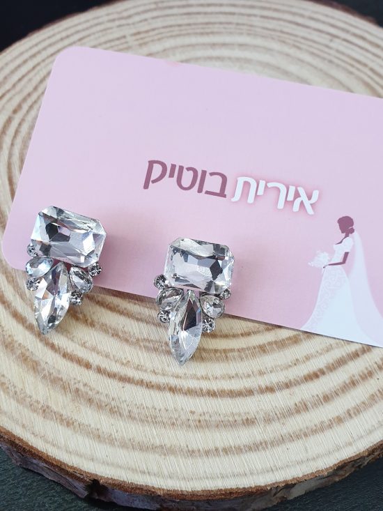 עגילים גדולים לכלה