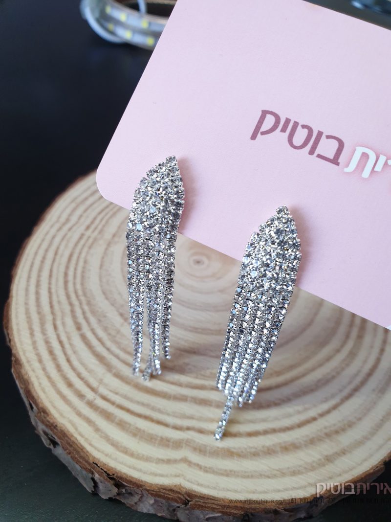 עגילים נופלים לכלה