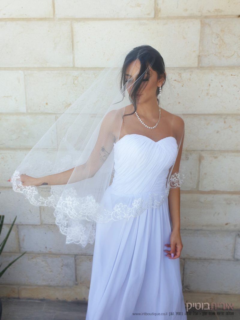 הינומה קצרה לכלה