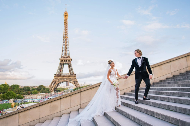 חתונה אזרחית בפריז